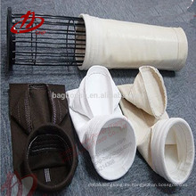 Bolsa de filtro de colector de polvo industrial de cemento de fibra de vidrio